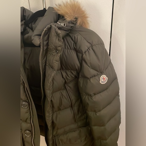 Moncler Cluny long down winter jacket/coat - Picture 3 of 5
